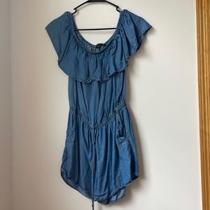 denim romper size small